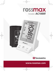 Rossmax AC1000f Mode D'emploi