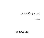 Sagem my850V Crystal Mode D'emploi