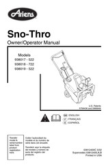 Ariens Sno-Thro 522 Manuel Du Propriétaire