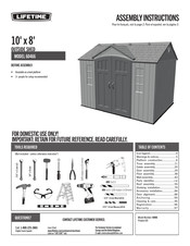 Lifetime 60466 Instructions D'assemblage