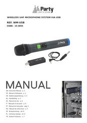 Party Light & Sound WM-USB Manuel D'utilisation