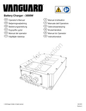 Briggs & Stratton VANGUARD Battery Charger - 3000W Manuel D'utilisation