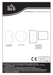 HOMCOM 834-808V00 Manuel D'instructions