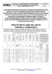 Kasco K80-T8 Mode D'emploi