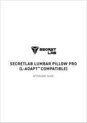 Secret Lab LUMBAR PILLOW PRO L-ADAPT COMPATIBLE Mode D'emploi