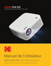 Kodak FLIK X10 Manuel De L'utilisateur