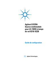 Agilent Technologies G1978A Guide De Configuration