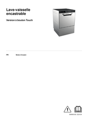 Electrolux Professional 400310 Mode D'emploi