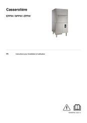 Electrolux Professional EPPW Instructions D'installation