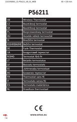 Emos P56211 Mode D'emploi