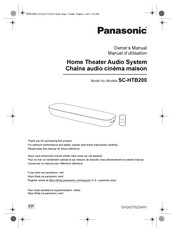 Panasonic SC-HTB200 Manuel D'utilisation