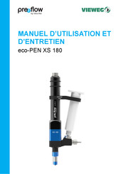 ViscoTec preeflow eco-PEN XS 180 Manuel D'utilisation Et D'entretien