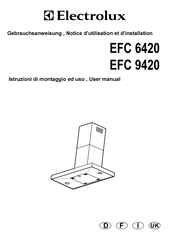 Electrolux EFC 9420 Notice D'utilisation Et D'installation