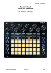 Novation Circuit Groove Box Standalone Manuel D'utilisation