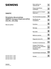 Siemens 6ES7655-5PX11-1 0 Manuel Système