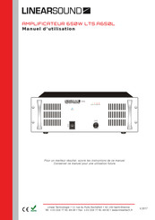 Linearsound LTS.A650L Manuel D'utilisation