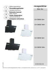 Respekta CH 58060 SA+ Mode D'emploi