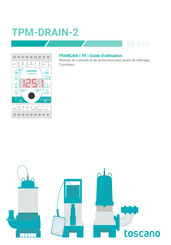 toscano TPM-DRAIN-2 Guide D'utilisation