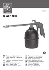 Lux Tools D-WSP-1000 Notice Originale