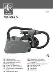 Lux Tools FSS-900 LD Notice Originale