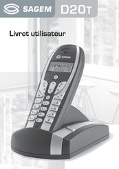 Sagem D20t Livret Utilisateur