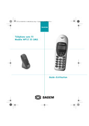 Sagem WP12 33 SMS Guide D'utilisation