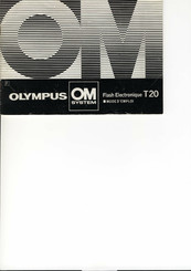 Olympus OM SYSTEM T20 Mode D'emploi