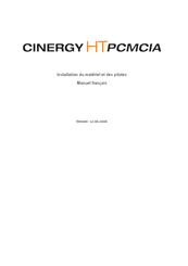 TerraTec CINERGY HT PCMCIA Manuel D'installation