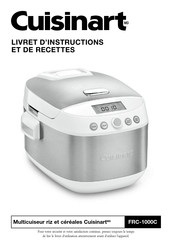 Cuisinart FRC-1000C Livret D'instructions