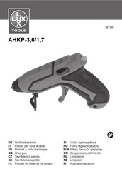 Lux Tools AHKP-3,6/1,7 Notice Originale