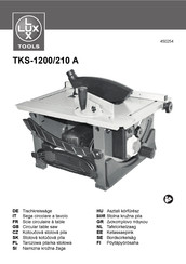 Lux Tools TKS-1200/210 A Notice Originale