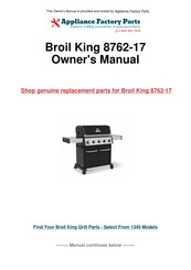 Broil King 876217 Manuel Du Propriétaire