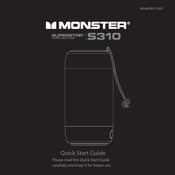 Monster Superstar S310 Guide De Démarrage Rapide