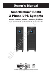 Tripp-Lite SmartOnline S3M30KX Manuel D'utilisation