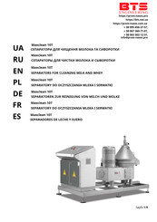 BTS Maxclean 10T Mode D'emploi