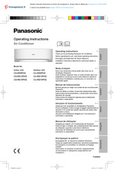 Panasonic CS-RE12PKE Mode D'emploi