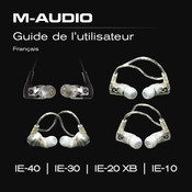 M-Audio IE-30 Guide De L'utilisateur