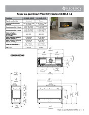 Regency CC40LE-NG12 Mode D'emploi