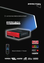 PEEKTON PEEKBOX 210 Manuel D'utilisation