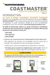 Humminbird coastmaster Guide De Démarrage Rapide