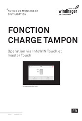 Windhager master Touch Notice De Montage Et D'utilisation