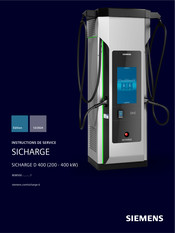 Siemens SICHARGE D 400 Instructions De Service