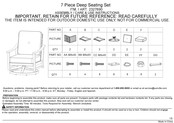 Costco 2327690 Instructions D'assemblage, D'entretien Et D'utilisation