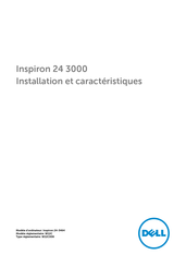 Dell Inspiron 24 3000 Installation Et Caractéristiques