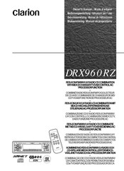 Clarion DRX960RZ Mode D'emploi