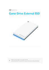 Seagate Game Drive External SSD Mode D'emploi