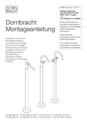 Dornbracht 22 584 660-FF 0010 Instructions De Montage