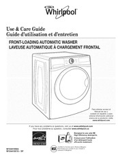 Whirlpool WFW96HEAU0 Guide D'utilisation Et D'entretien