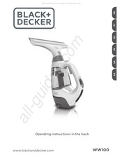 Black & Decker WW100 Mode D'emploi