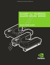 Nvidia QUADRO SLI HB BRIDGE Guide De Démarrage Rapide